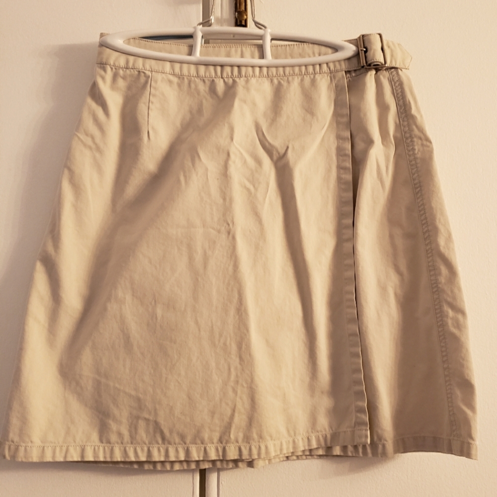 Wrap Around Belt Mini Skirt